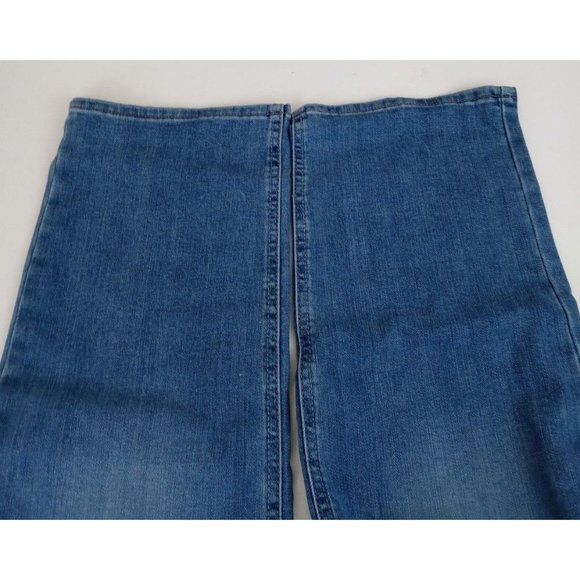 NWT Lee Straight Leg Regular Fit Distressed Whiskered Jeans Size 18P Inseam 25" - Picture 6 of 11